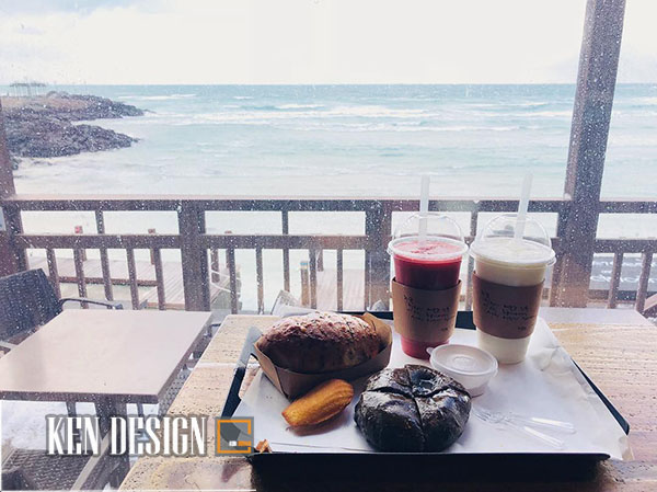 Thiết kế quán cafe xinh lung linh ở Jeju Hàn Quốc